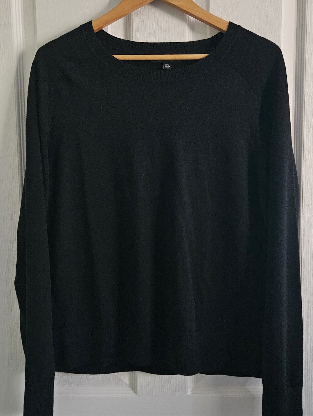 Banana Republic Women's Black Merino Sweater